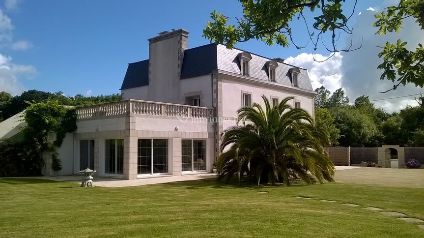 Location manoir salle de reception gite Plomeur Finistere - Accueil